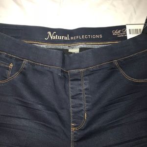 Blue Dark Wash Jeggings